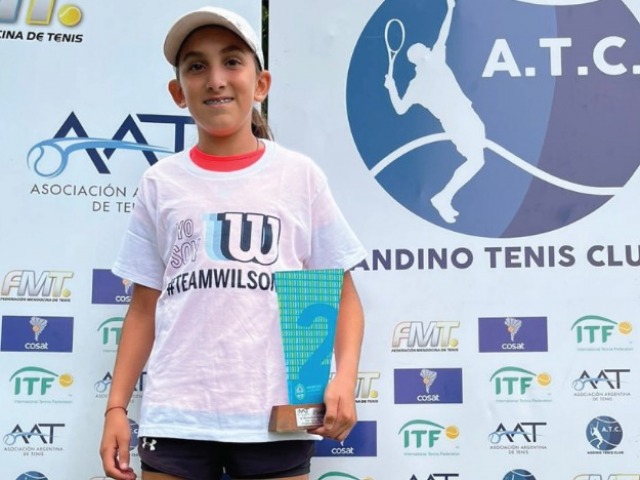 Agustina Tarntola fue subcampeona en el Nacional